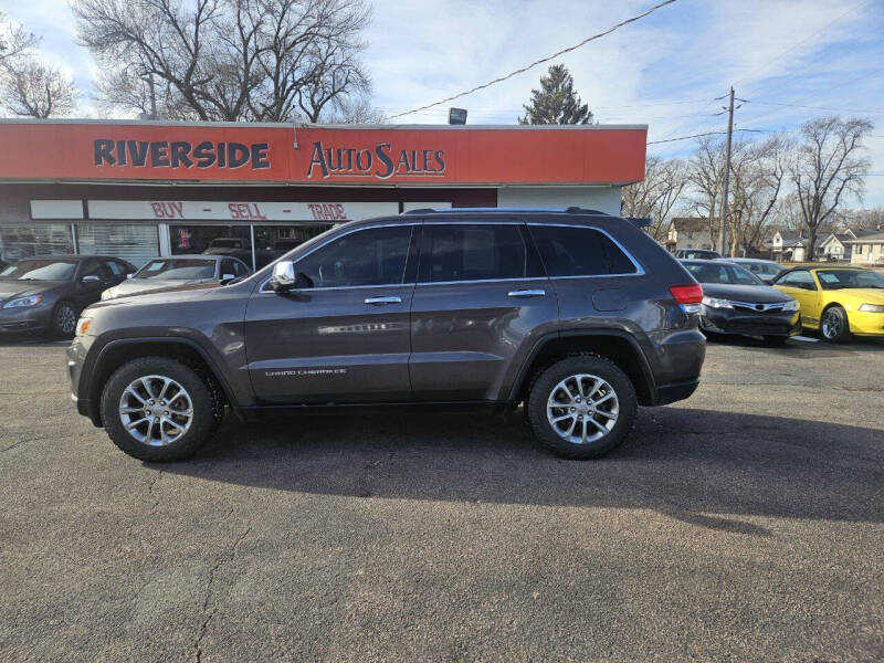 2014 Jeep Grand Cherokee for sale at RIVERSIDE AUTO SALES in Sioux City IA