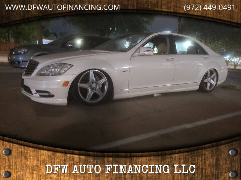 2010 Mercedes-Benz S-Class for sale at Bad Credit Call Fadi in Dallas TX