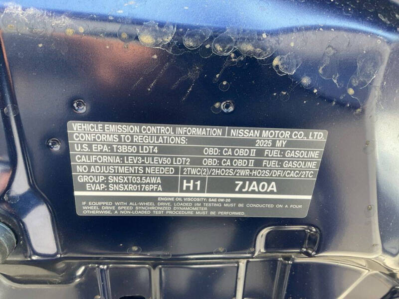 2025 Infiniti QX80 Sensory