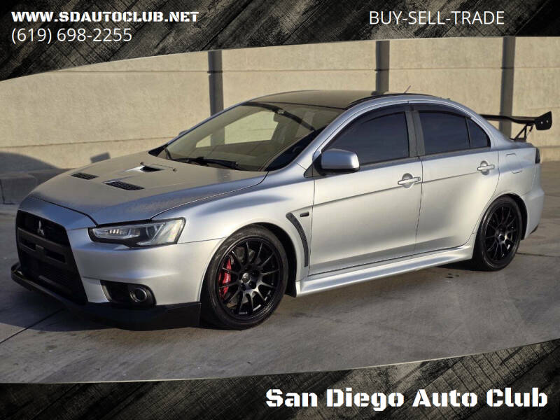 2013 Mitsubishi Lancer Evolution for sale at San Diego Auto Club in Spring Valley CA