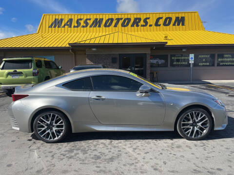 2015 Lexus RC 350 for sale at M.A.S.S. Motors in Boise ID