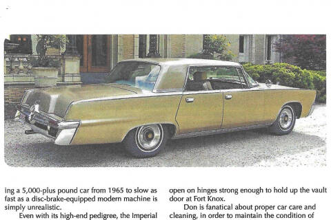 1965 Chrysler Imperial