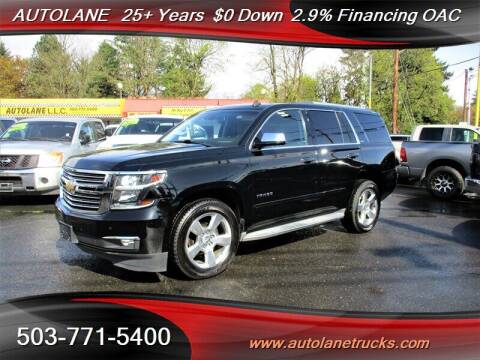 2015 Chevrolet Tahoe for sale at Auto Lane in Portland OR