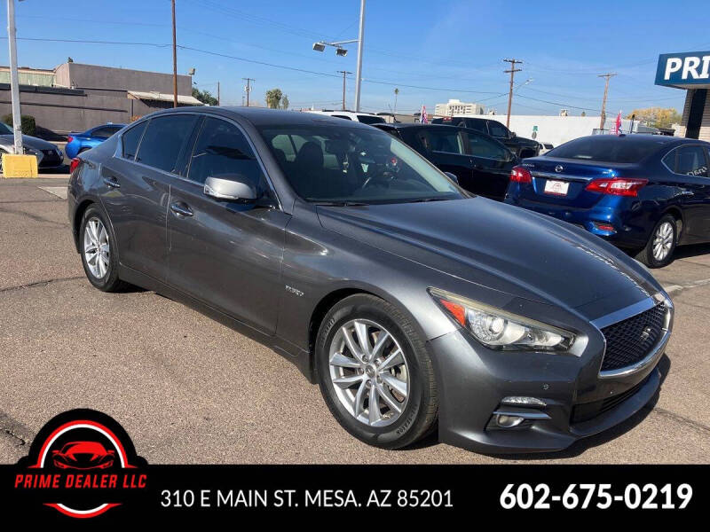 2016 Infiniti Q50 Hybrid for sale at PRIME DEALER, LLC. in Mesa AZ