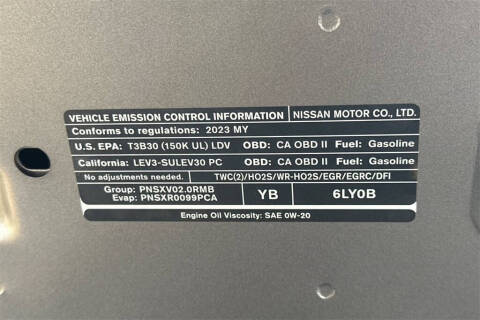 2023 Nissan Sentra SR