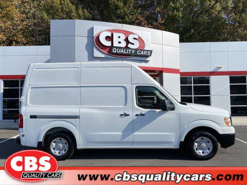 2018 Nissan NV for sale at CBS Quality Cars in Durham NC