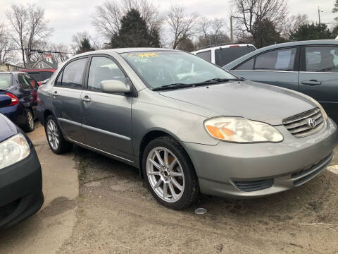 2004 Toyota Corolla for sale at AFFORDABLE USED CARS in North Chesterfield VA