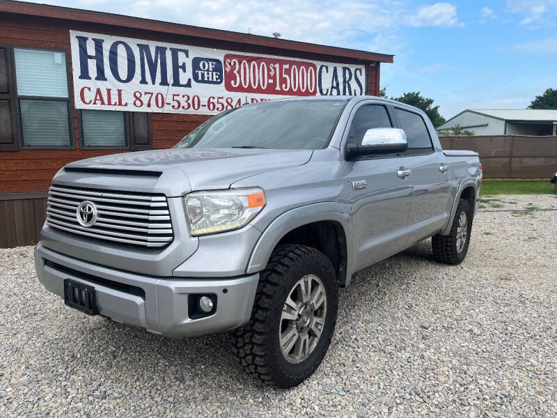 2015 Toyota Tundra for sale at Delta Motors LLC in Bono AR