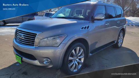 2012 Infiniti QX56 for sale at Busters Auto Brokers in Mitchell SD