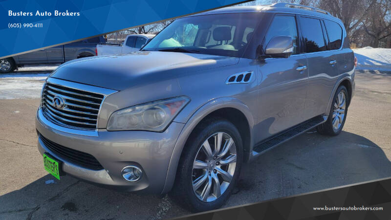 2012 Infiniti QX56 for sale at Busters Auto Brokers in Mitchell SD