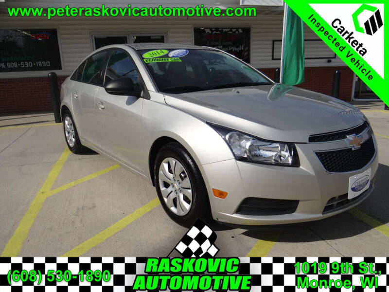 2014 Chevrolet Cruze for sale at RASKOVIC AUTOMOTIVE GROUP in Monroe WI