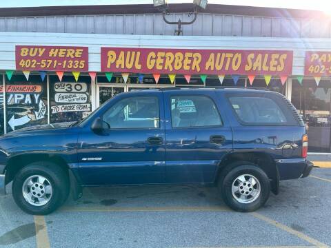 2003 Chevrolet Tahoe for sale at Paul Gerber Auto Sales in Omaha NE
