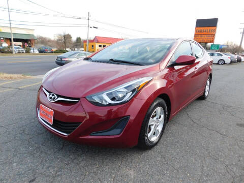 2015 Hyundai Elantra for sale at Cars 4 Less in Manassas VA