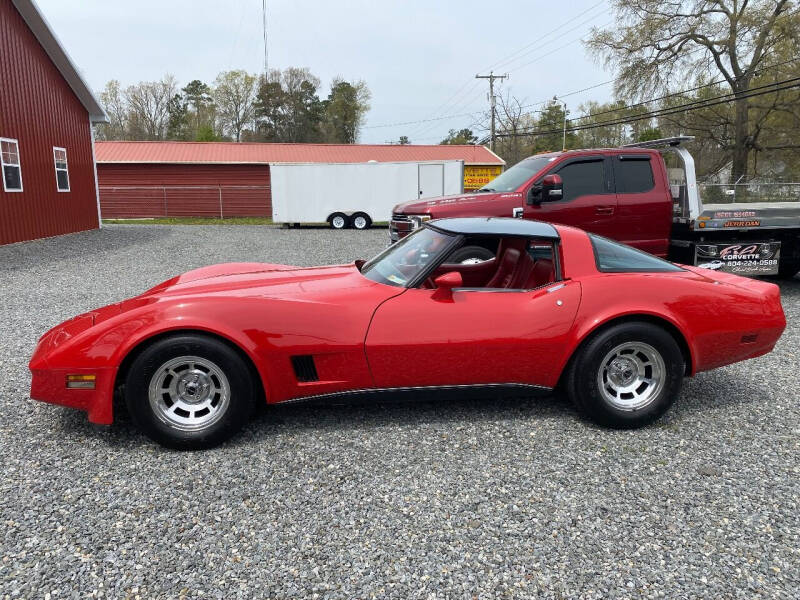 1980 Chevrolet Corvette for sale at F & A Corvette in Colonial Beach VA