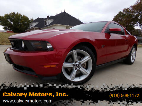 2010 Ford Mustang for sale at Calvary Motors, Inc. in Bixby OK