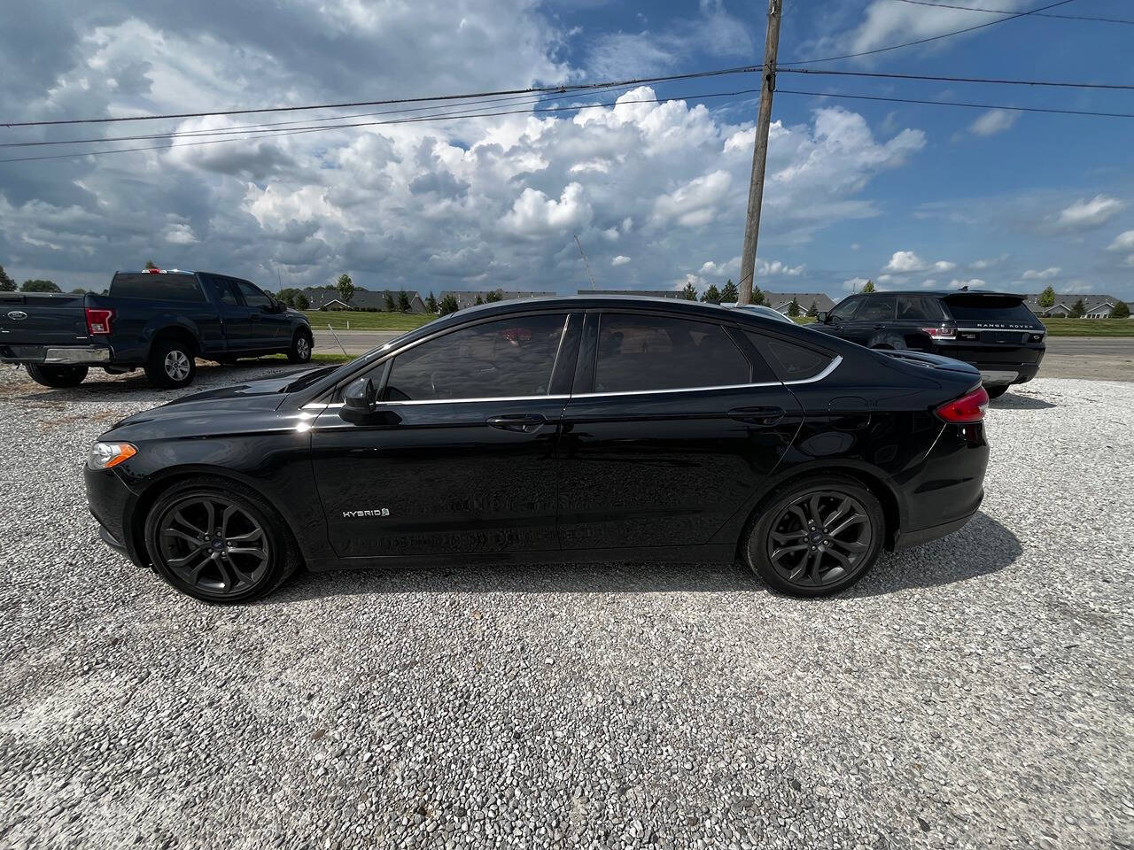 2018 Ford Fusion Hybrid for sale at Quartz Auto Sales in Indianapolis, IN