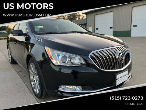 2014 Buick LaCrosse for sale at US MOTORS in Des Moines IA