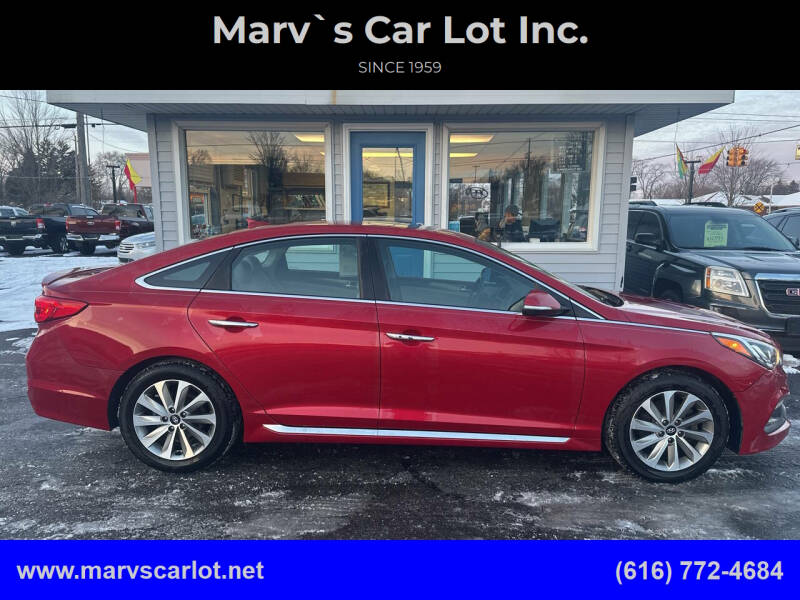 2017 Hyundai Sonata for sale at Marv`s Car Lot Inc. in Zeeland MI