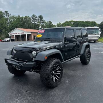 2017 Jeep Wrangler Unlimited for sale at Mike Lipscomb Auto Sales in Anniston AL