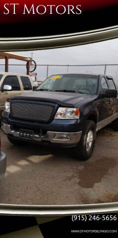2004 Ford F-150 for sale at ST Motors in El Paso TX