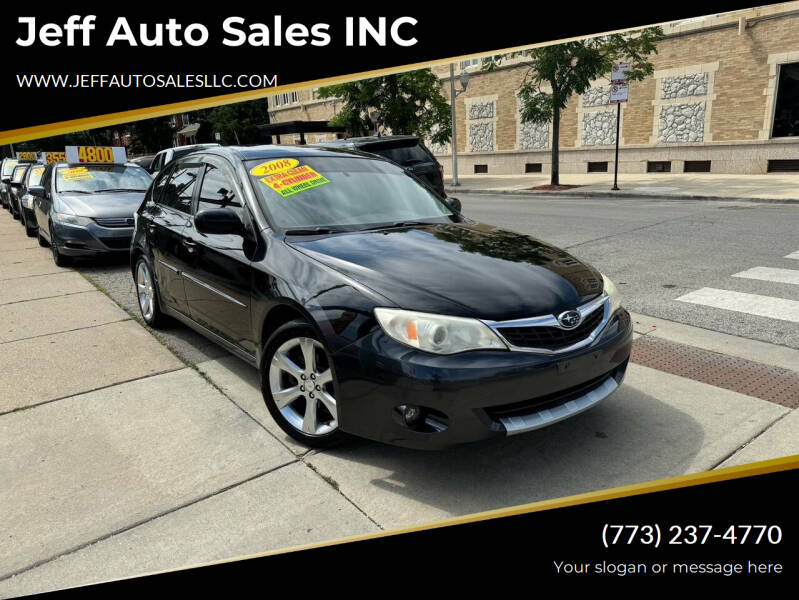 2008 Subaru Impreza for sale at Jeff Auto Sales INC in Chicago IL