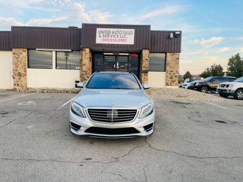 2014 Mercedes-Benz S-Class for sale at United Auto Sales and Service in Louisville KY