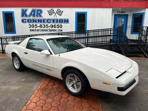 1988 Pontiac Firebird for sale at Kar Connection in Miami FL