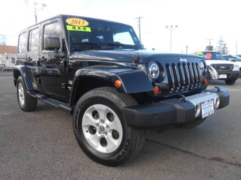 2013 Jeep Wrangler Unlimited for sale at McKenna Motors in Union Gap WA