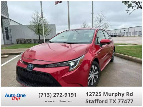 2020 Toyota Corolla Hybrid for sale at Auto One USA in Stafford TX