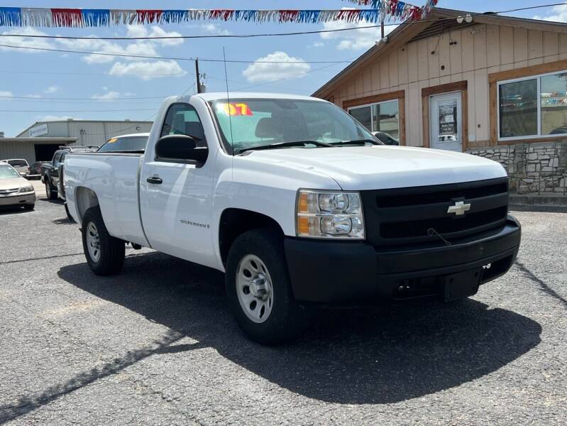 2007 Chevrolet Silverado 1500 for sale at The Trading Post in San Marcos TX