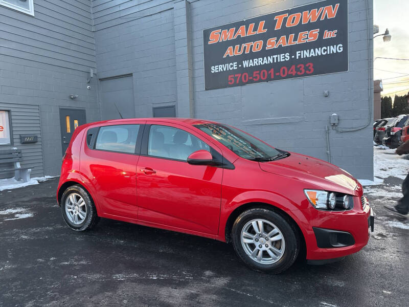 2012 Chevrolet Sonic for sale at Small Town Auto Sales Inc. in Hazleton PA