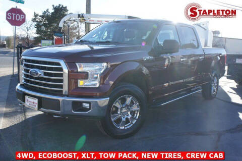 2015 Ford F-150 for sale at STAPLETON MOTORS in Commerce City CO