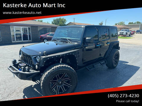 2016 Jeep Wrangler Unlimited for sale at Kasterke Auto Mart Inc in Shawnee OK