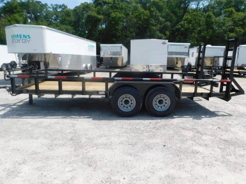 2024 Texas Bragg Trailers 18' Big Pipe with 6k Axles