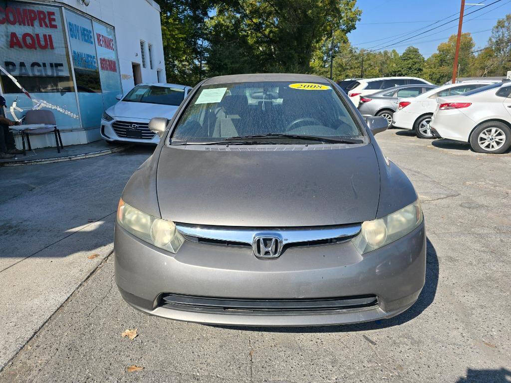 2008 Honda Civic for sale at DAGO'S AUTO SALES LLC in Dalton, GA