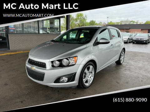 2015 Chevrolet Sonic for sale at MC Auto Mart LLC in Hermitage TN