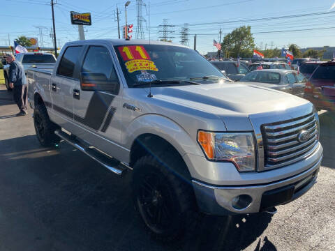 2011 Ford F-150 for sale at Texas 1 Auto Finance in Kemah TX