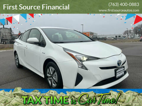 2016 Toyota Prius for sale at First Source Financial in Saint Paul MN
