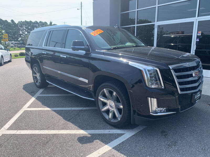 2018 Cadillac Escalade ESV for sale at East Carolina Auto Exchange in Greenville NC