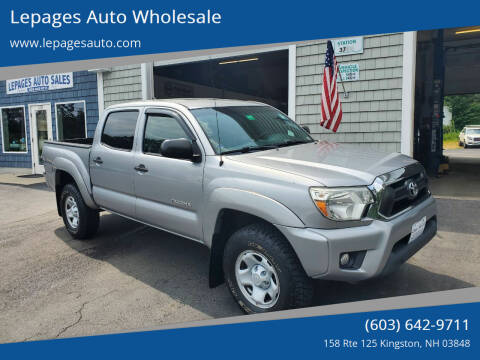 2015 Toyota Tacoma for sale at Lepages Auto Wholesale in Kingston NH