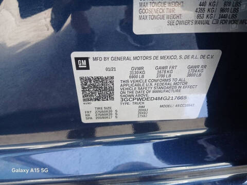 2021 Chevrolet Silverado 1500 RST