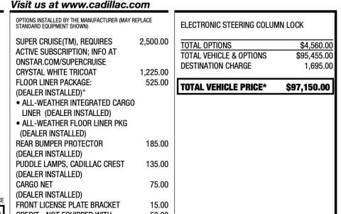 2022 Cadillac Escalade ESV Premium Luxury