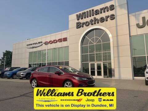 2017 Chevrolet Cruze for sale at Williams Brothers Pre-Owned Monroe in Monroe MI