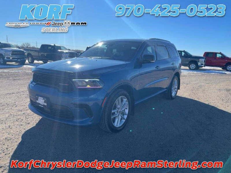 2025 Dodge Durango for sale at Tony Peckham @ Korf Motors in Sterling CO