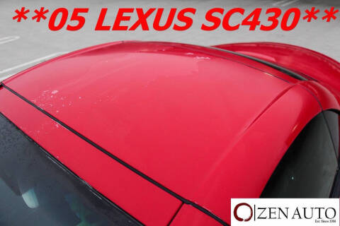 2005 Lexus SC 430