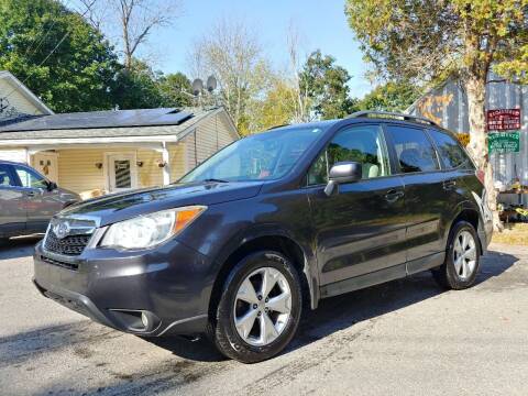 2014 Subaru Forester for sale at PTM Auto Sales in Pawling NY