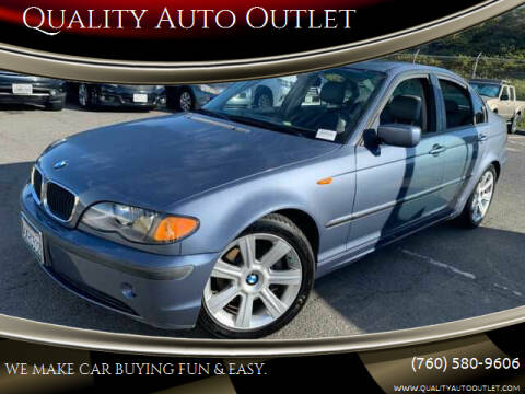 2003 BMW 3 Series for sale at Quality Auto Outlet in Vista CA