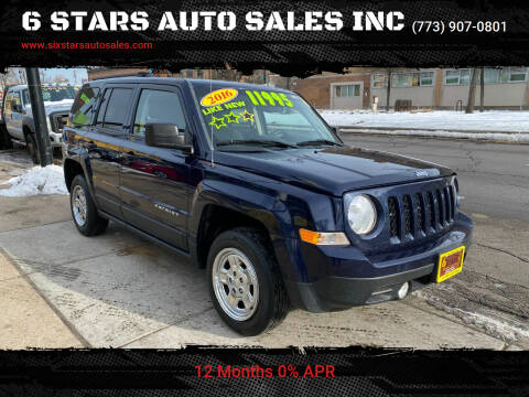 2016 Jeep Patriot for sale at 6 STARS AUTO SALES INC in Chicago IL