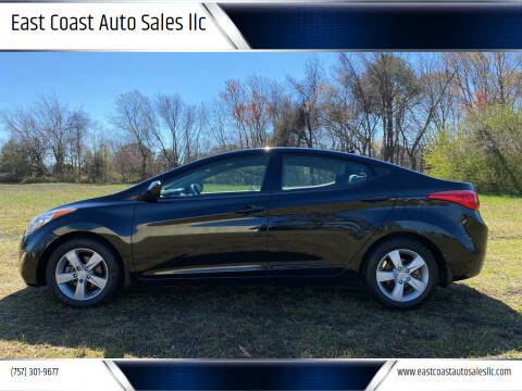 2013 Hyundai Elantra for sale at East Coast Auto Sales llc in Virginia Beach VA