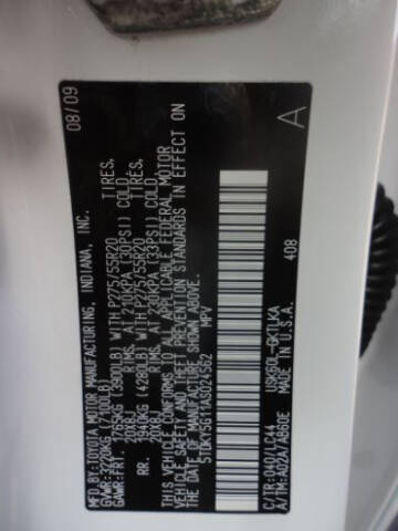 2010 Toyota Sequoia Limited